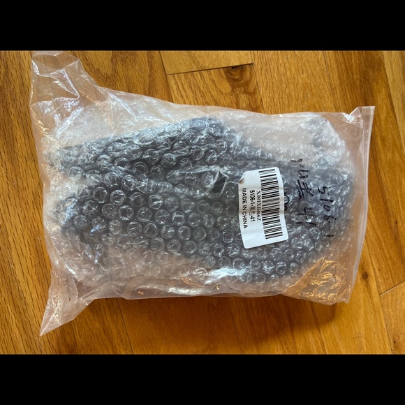 Black kitten heel pumps- pointed toe- foldable - Picture 6 of 9